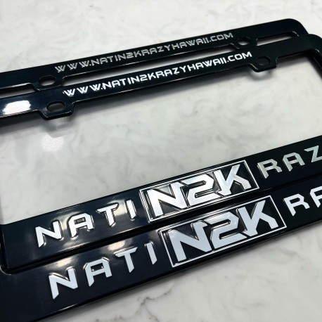 LICENSE PLATE (FRAMES)