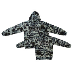 FLEECE HOODIE (GREY)